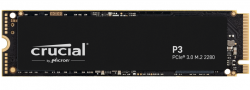 SSD  Crucial P3 500Gb PCI-E 3.0 x4 3D TLC M.2 (CT500P3SSD8T) -  1