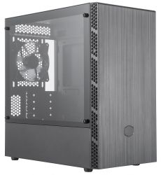  Cooler Master MasterBox MB400L, Black, Mini Tower,  ,  Micro ATX / Mini ITX, 2xUSB 3.2, 1x120  Fan (MCB-B400L-KN5N-S00)