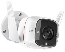IP ������ TP-Link Tapo C310, White, 3 �� (2304x1296/15 fps), 1/2.7" CMOS, H.264, f/2.2, f=3.89 ��, WiFi (2.4 GHz), ��-��������� 850 �� �� 30 �, ������������ ����������, microSD, IP66, iOS 10+ / Android 5.0+