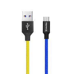  USB - micro USB 1  ColorWay National, 2.4A  (CW-CBUM052-BLY)