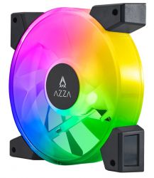  120 , AZZA Hurricane III Digital RGB, Black, 12012025 , RGB , 1000-1800 /, 26 , 4-pin (FNAZ-12DRGB3-011) -  1