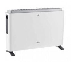 Конвектор Midea NDK20-21A, White, 2000W, підлоговий, відкритий тип тену, три рівні потужності, площа обігріву 20 кв.м, термостат, захист від перегріву, ніжки в комплекті - Картинка 2