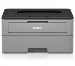 Принтер лазерный ч/б A4 Brother HL-L2350DW, Grey, WiFi, 600x600 dpi, дуплекс, до 30 стр/мин, USB / Lan, картридж TN-2410