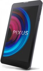  7" Pixus Touch 7 3G Black, Multi-Touch (1024x600) IPS, MediaTek MT8321 4x1,3GHz, RAM 2Gb, ROM 32Gb, GPS, 3G, Wi-Fi, BT, 2 Cam (5Mp + 2Mp), 3000 mAh, Android 10.0 -  3