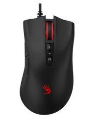 ���� A4Tech ES5 Bloody Stone Black, USB Gaming, 100-3200DPI, RGB, 10M �������