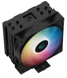Кулер для процессора Deepcool AG400 BK ARGB, алюминий, 1x120 мм, для Intel 115x/1200/1700/775, AMD AMx/FMx - Картинка 3