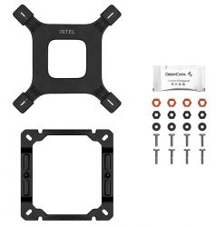 Кулер для процессора Deepcool AG400 BK ARGB, алюминий, 1x120 мм, для Intel 115x/1200/1700/775, AMD AMx/FMx - Картинка 5