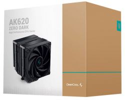    Deepcool AK620 ZERO DARK, Intel LGA2066/2011-v3/2011/1700/1200/1151/1150/1155/AMD AM4/AM5, 260W -  6