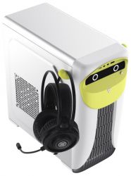  GameMax Cute Owl White-Yellow, Midi Tower,  ,  Micro ATX / Mini ITX, 1xUSB 3.0, 1xUSB 2.0, HDMI, 1x120 ARGB Fan, 1x80, 390x170x385  -  4