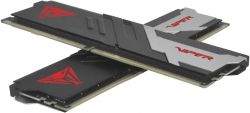 ' 8Gb x 2 (16Gb Kit) DDR5, 5600MHz, Patriot Venom, Black, 40-40-40-76, 1.25V,   (PVV516G560C40K) -  2