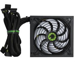 Блок живлення 500 Вт, GameMax GP-500, Black, 80+ Bronze, Active PFC, 14 см, 2xMolex / 4xSATA / 1x6+2-pin / 1x4+4-pin / 1x20+4-pin, захист OVP / UVP / SIP / OCP / OLP / OPP / SCP - Картинка 4