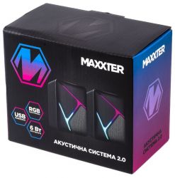   Maxxter Maxxter CSP-U004RGB, 6 , USB , RGB ,  -  5