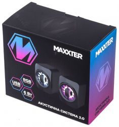   Maxxter Maxxter CSP-U005RGB, 6 , USB , RGB ,  -  5