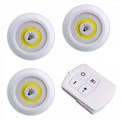    Light With Remote Control Set  , 3xAAA, White