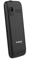   Sigma mobile Comfort 50 Grace, Black, "", 2 Mini-SIM,  2.8"  (320x240), , 6261D,  microSD (max 32GB), FM-, , BT, Cam 0.3Mp, 1700 mAh -  4
