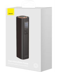   Baseus CRCQ000001 Super Mini Inflator Pump Black -  4