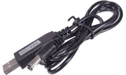    USB 5V  DC 12V, 5.5*2.5  0.5  -  1