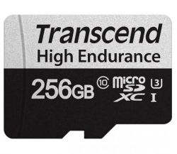  ' microSDXC, 256Gb, Transcend USD350V, Class10 UHS-I U3, SD , R95 / W45 (TS256GUSD350V)