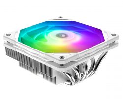    ID-Cooling IS-55 ARGB White, 1x120 , /, Intel: 1700, 1200, 1150, 1151, 1155, 1156, AMD: AM5, AM4, 12012055 , 4-pin PWM,  125  -  1