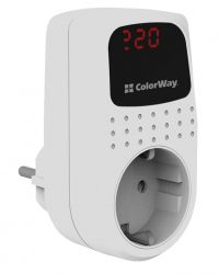   ColorWay DS2, White, 1  (220  / 50 ),  16 A / 3520 ,   150-210   230-280 ,  LED  (CW-VR16-02D) -  3