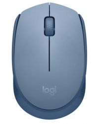   Logitech M171, Blue/Grey, USB (2.4 GHz), 1000 dpi, 3 , 1xAA (910-006866)