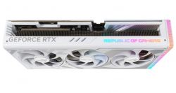  GeForce RTX 4090, Asus, ROG GAMING OC (White Edition), 24Gb GDDR6X, 384-bit, 2xHDMI/3xDP, 2640/21000 MHz, 16-pin (ROG-STRIX-RTX4090-O24G-WHITE) -  5