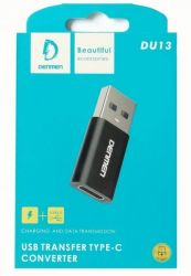  Denmen DU13, USB to Type-C, Black -  2
