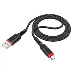  USB - micro USB 1  Hoco Victory Black, 2.4A (X59)