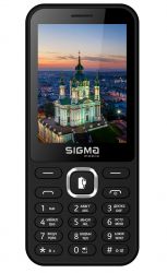   Sigma mobile X-style 31 Power TYPE-C, Black, 2 Mini-SIM,  2.8"  (240x320), , MediaTek MT6261,  microSD (max 32GB), FM, BT, Cam 0.3Mp, 3100 mAh