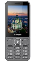   Sigma mobile X-style 31 Power TYPE-C, Grey, 2 Mini-SIM,  2.8"  (240x320), , MediaTek MT6261,  microSD (max 32GB), FM, BT, Cam 0.3Mp, 3100 mAh -  1