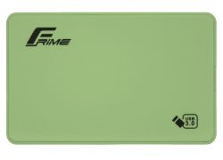   2.5" Frime Green, USB 3.0, 1xSATA HDD, Plastic (FHE14.25U30)