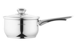 Ковш Ardesto Gemini Gourmet AR1916GSS, Steel, 1.6л, 16см, с крышкой, нержавеющая сталь, можно мыть в посудомоечной машине, подходит для использования со всеми типами плит - Картинка 3