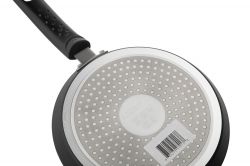 Сковорода для блинов Ardesto Mini Gemini Gourmet AR1918GP Black, 18см, мраморное антипригарное покрытие, БЕЗ крышки, совместимая со всеми видами плит, можно мыть в посудомоечной машине. - Картинка 3