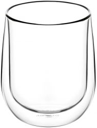 Набор чашек Ardesto AR2636G, 360мл, двойные стенки, боросиликатное стекло, в комплекте 2шт, термостойкость: -20…+150 °C, 10.5 см (высота)/верхний диаметр: 8 см