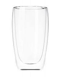 Набор чашек Ardesto AR2645G, 450мл, двойная стенка, боросиликатное стекло, в комплекте 2шт, термостойкость: -20…+150 °C, 14.5 см (высота)/верхний диаметр: 8.3 см