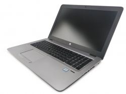 /  HP EliteBook 850 G3, Silver, 15.6" TFT Matte (1920x1080), Core i5-6200U (2x2.3-2.8 GHz), 8Gb DDR3, 128Gb SSD, HD Graphics 520, WiFi, BT, CardReader, 3xUSB, Type C, DP, Lan, Web, 4G modem, FingerPrint,  