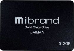 SSD  Mibrand Caiman 512Gb SATA3 2.5" 3D TLC (MI2.5SSD/CA512GBST) -  1