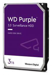   3.5" 3Tb Western Digital Purple, SATA3, 64Mb, 5400 rpm (WD30PURZ) (Ref)