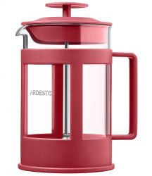 Френч-пресс Ardesto Fresh AR1008RF, Red, 0.8л, -20…+230 °C, пластик/стекло, можно мыть в посудомоечной машине