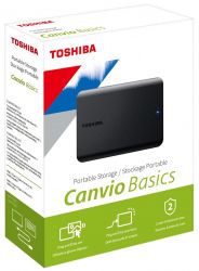    1Tb Toshiba Canvio Basics, Black, 2.5", USB 3.2 (HDTB510EK3AA) -  5