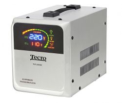 Стабилизатор Tecro TLR-2000W, 2000VA (1400 Вт), вход. напряжение 145-260В, вых напряжение 220В + - 8% 50/60 Гц, LED индикаторы