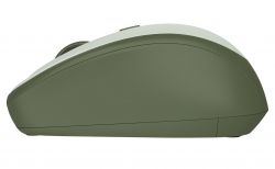 Миша бездротова Trust Yvi+ Silent, Green, USB, оптична, 800/1600 dpi, 4 кнопки, гніздо для зберігання приймача USB, 1xAA (24552) - Картинка 3