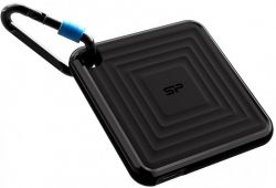 SSD  Silicon Power PC60 960Gb Black USB Type-C 3.2 3D TLC (SP960GBPSDPC60CK) -  2