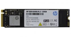 SSD  HP EX900 120Gb M.2 PCI-E 3.0 x4 3D TLC (2YY42AA) -  1