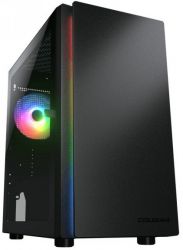  Cougar Purity RGB Black,  , Micro ATX / Mini ITX, USB 3.0 x2, USB 2.0 x1, RGB , 1x120 ARGB,  , 200x392x360  -  1