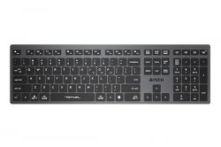   A4tech FBX50C Grey, Bluetooth/2.4 , Fstyler Compact Size keyboard, USB, 300  -  1