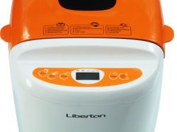Хлібопічка Liberton LBM-6301 White/Orange 550W, макс.вага випічки 0,7/0.9kg, 11 програм, дисплей, оглядове вікно, підтримка температури, відстрочка старту - Картинка 2
