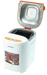 Хлібопічка Liberton LBM-6301 White/Orange 550W, макс.вага випічки 0,7/0.9kg, 11 програм, дисплей, оглядове вікно, підтримка температури, відстрочка старту - Картинка 3
