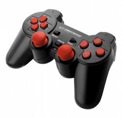  Esperanza GX500 "Corsair", Black-Red, USB, ,  PC/PS2/PS3, 2  , 12  (EGG106R) -  1