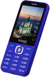   Sigma mobile X-style 31 Power TYPE-C, Blue, 2 Mini-SIM,  2.8"  (240x320), , MediaTek MT6261,  microSD (max 32GB), FM, BT, Cam 0.3Mp, 3100 mAh -  3